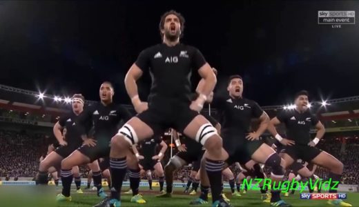 【ラグビー】All　Blacks　HAKA　誰をも興奮させる熱いダンス　鍛え上げられたカラダがスゴイ！！【ハカ】
