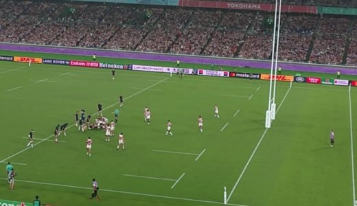 ラグビーワールドカップ 日本対スコットランド 最後の攻防から試合終了