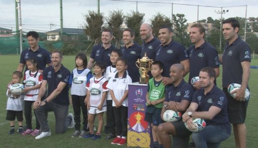 人気継続目指し体験会 ラグビー 11月から全国で