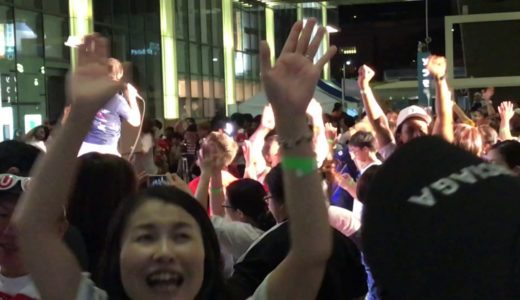 スコットランド戦残り２分から日本の勝利の瞬間まで　ラグビーワールドカップ２０１９　浜松パブリックビューイング　令和元年１０月１３日　Scotland