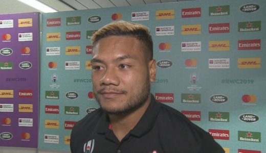 ラグビーW杯、日本代表談話 準々決勝、レメキ・ロマノラバ