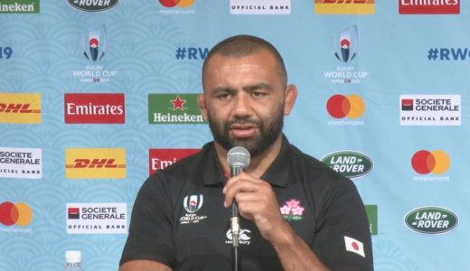 さらに歴史つくる W杯初8強、リーチ主将―ノーカット版