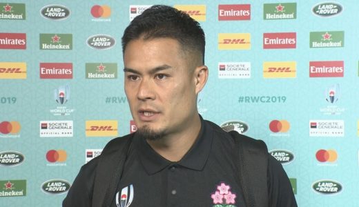 ラグビーW杯、日本代表談話(2) 1次リーグ、日本-サモア