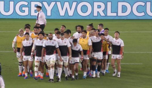 ラグビー【日本代表】キャプテン「リーチマイケル選手」横浜スタジアム「日本 vs スコットランド」ラグビーワールドカップ2019