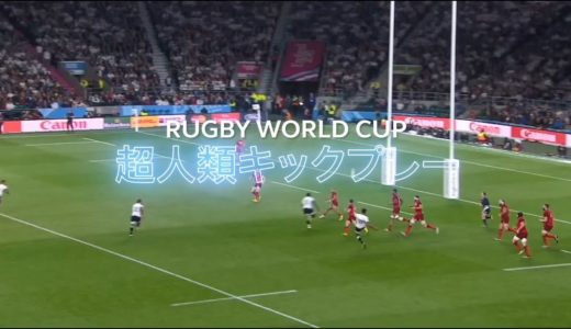 超人類キックプレー【ラグビーワールドカップ】