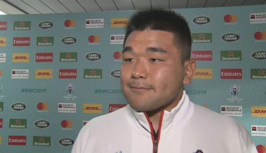 ラグビーW杯、日本代表談話 準々決勝、具智元選手