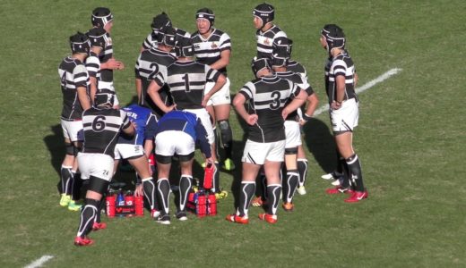 全国高校ラグビ－東京都予選　本郷高校 vs 國學院大久我山⑤　トライ！