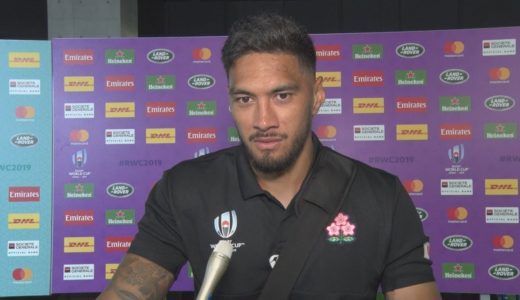ラグビーW杯、日本代表談話(5) 1次リーグ、日本-サモア