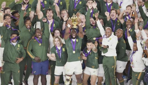 南ア、3度目の優勝 32-12、ラグビーW杯