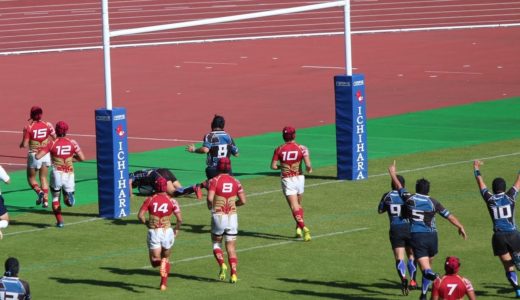 決勝 全トライ＆ゴール（2019高校ラグビー千葉大会 流経大柏vs幕張総合）