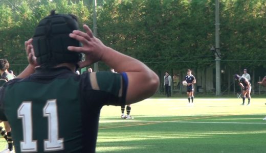 2019年ラグビー関東大学リーグ戦2部 東洋大学VS関東学院大学（前半）