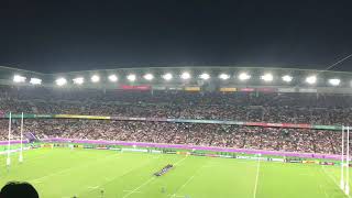 [ラグビーワールドカップ2019決勝戦]両チーム入場