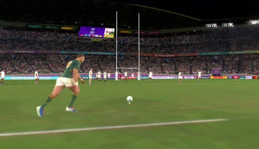 【ラグビーワールドカップ2019】11月2日決勝戦「イングランド×南アフリカ」【自由視点映像ハイライト】