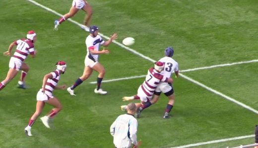 大阪桐蔭vs大阪朝高 ＜後半＞：高校ラグビー  大阪第1地区　決勝