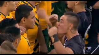 【ラグビー】ケンカ乱闘寸前のハカを披露【喧嘩】ニュージーランド　All blacks HAKA　放送事故