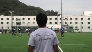 2019年ラグビー関東大学リーグ戦2部 東洋大学VS山梨学院大学（前半）