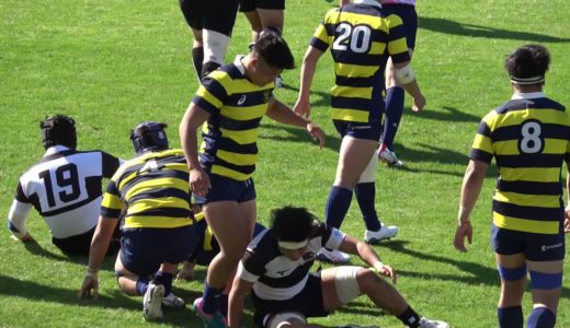 2019関西大学ラグビーAリーグ 大阪体育大学 vs 立命館大学