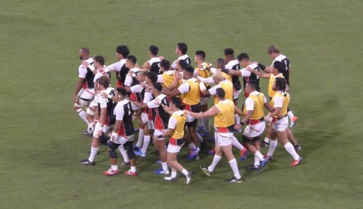 ラグビー【日本代表】試合前の団結！「リーチマイケル主将」豊田スタジアム「日本 vs サモア」ラグビーワールドカップ2019