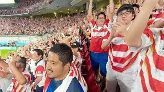 〈 360°映像 〉 日本代表4トライ目の瞬間【ラグビーワールドカップ】