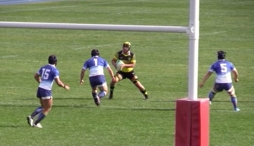 尾道vs仙台育英＜前半＞：第99回全国高校ラグビー大会 １回戦