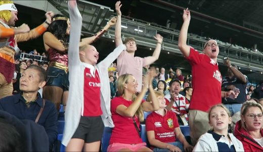 スイートキャロラインの大合唱！ ラグビーワールドカップ準決勝 in 横浜国際総合競技場 | Sweet Caroline at RWC2019 Wales vs South Africa