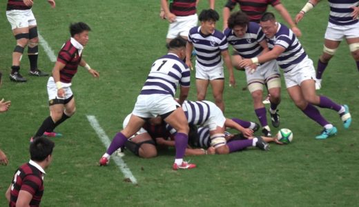 2019年ラグビー関東大学対抗早明戦：明大36－7早大　明治連続トライ31-7！