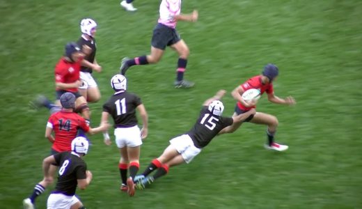 熊本工業vs関商工＜後半＞：第99回全国高校ラグビー大会_1回戦