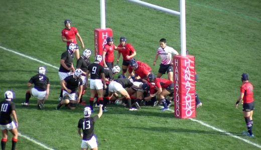 熊本工業vs関商工＜前半＞：第99回全国高校ラグビー大会_1回戦