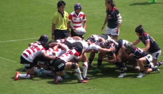 日本代表VS香港代表女子アジアラグビーチャンピオンシップ　後半