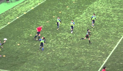 第11回全国小学生タグラグビー選手権大会 Aグラウンド カップ　決勝