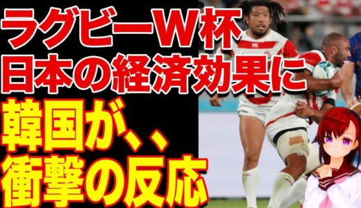 【韓国反応】ラグビーW杯で盛り上がっている日本の姿を見て、韓国の反応がwww