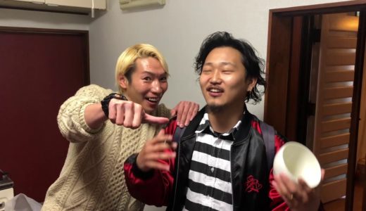 家にラグビーの稲垣選手がやって来たから笑わせてみた