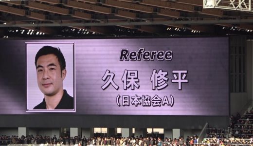 ラグビー第５６回大学選手権決勝　明治大学、早稲田大学　選手入場