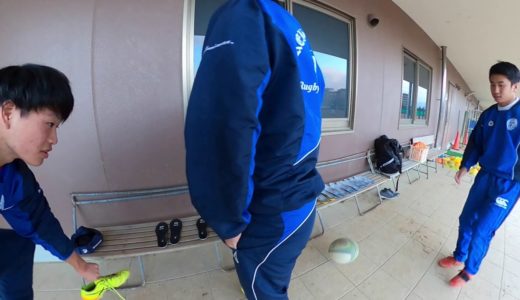 常翔啓光学園 ラグビー部 インソール体験会実施レポート