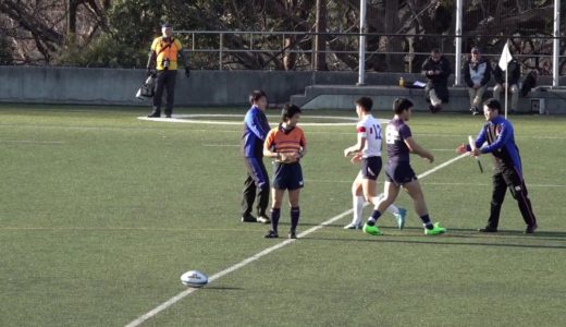 【2020年神奈川県高校ラグビー新人大会決勝】桐蔭学園vs東海大相模【試合前〜前半戦】