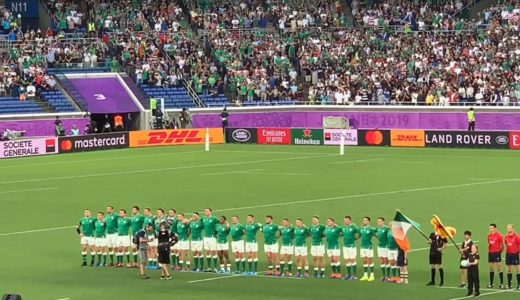 「Ireland's Call」アイルランドラグビーアンセム　アイルランド対スコットランド
