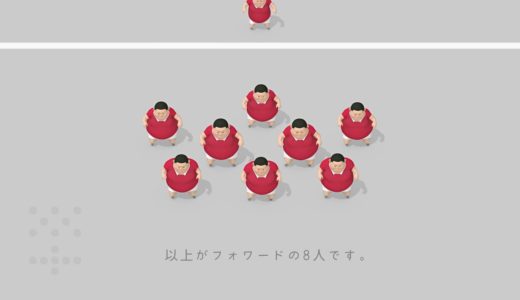 ラグビーのルール 第1巻 ポジション篇 feat. Kishiboy