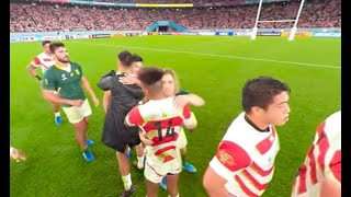 〈 360°映像 〉 ノーサイドのシーン / 日本 v 南アフリカ【ラグビーワールドカップ】