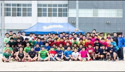 尾道高校ラグビー部・新入生歓迎会「この歌を・・・・・・・・♪」大合唱