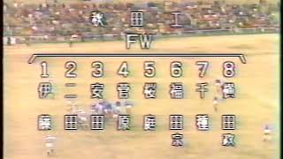 全国高校ラグビー大会第６４回　秋田工業
