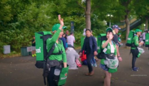 ビールの売り子に挑戦！ / RWC Daily show【ラグビーワールドカップ】