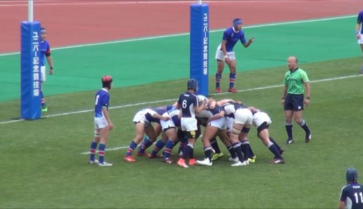 2017 12 29第23回 全国ジュニア・ラグビーフットボール大会　決勝　神奈川県スクール選抜　vs 大阪中学選抜