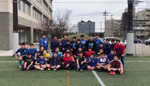 北越高校ラグビー部　全国選抜大会意気込み190317
