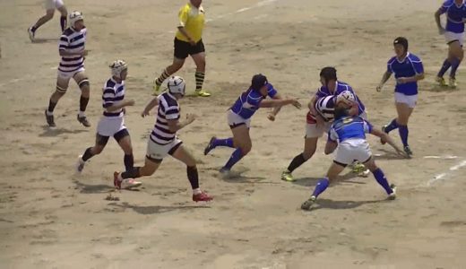 崇徳高校ラグビーvs宮島工業　高校総体　20180603