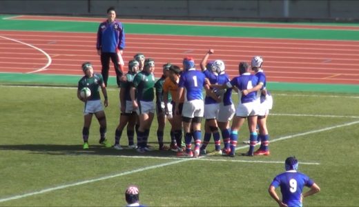 2017 12 29第23回 全国ジュニア・ラグビーフットボール大会　神奈川県スクール選抜　vs 長崎選抜