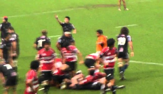 ラグビーHSBCアジア五カ国対抗2010日本対香港終盤の様子Part2