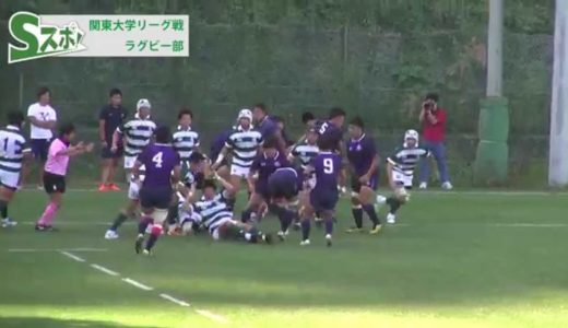 専修大学スポーツ番組「Sスポ！」　ラグビー部編　2014.10.5