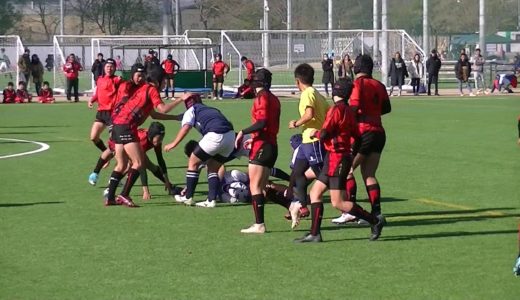 20191215 ラグビー交流戦 三重ドリームカップ U15 伏見 vsヤマハ 後半