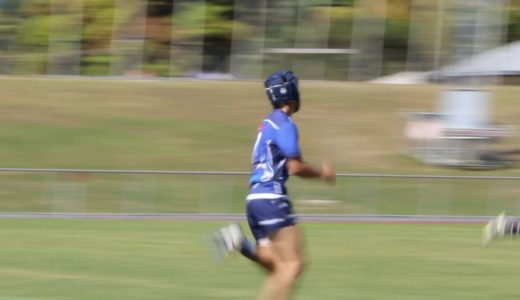 フィジーでラグビーをする高校生（Kensuke）