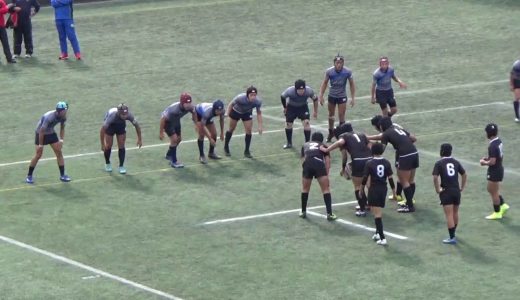 玄海vs筑紫丘 2019年福岡県中学ラグビー新人戦